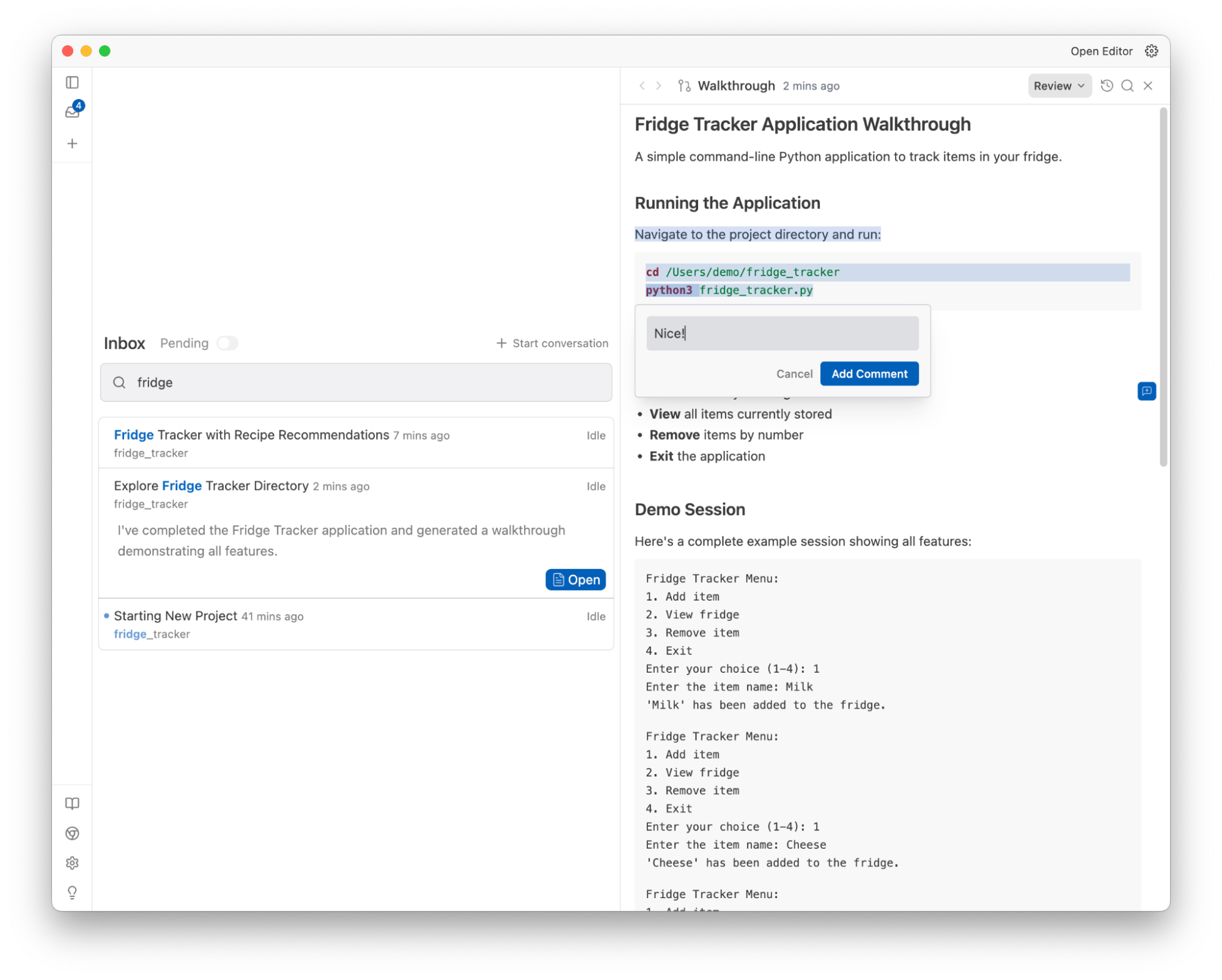 Continue Conversation